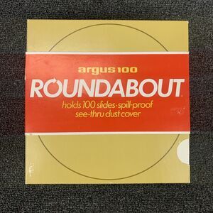 Lot Of 5 Argus 100 Roundabout 100 Slide Projector Tray Carousel